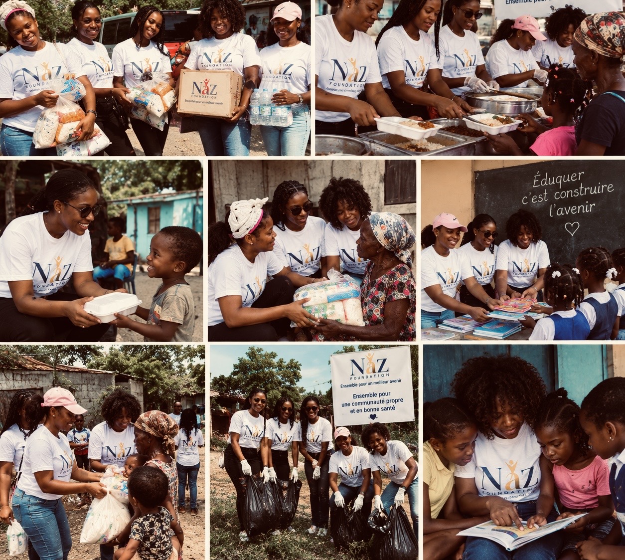 Aktivite Naz Foundation ak timoun yo